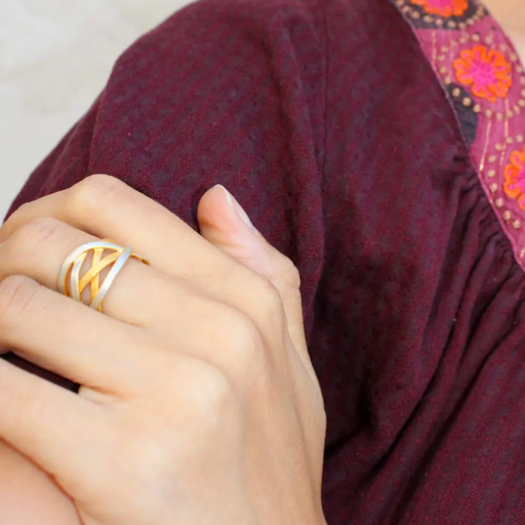 Intertwined Movement Ring